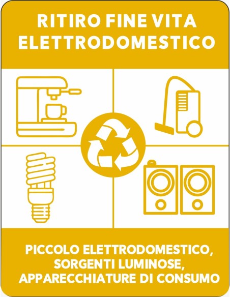 Ritiro fine vita elettrodomestico (Tipo C)