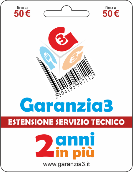 2 anni in più - fino €50